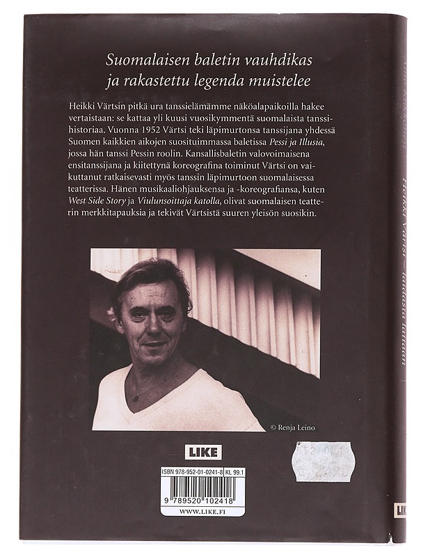 Heikki Värtsi, laidasta laitaan - Aino Kukkonen - Elämäkerrat ja muistelmat - 10105626584 - 1