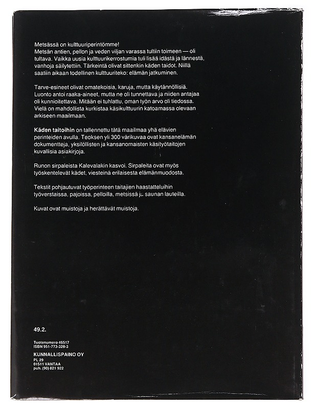 Käden taidot - Pekka Kautovaara - Taide- ja kulttuurikirjat - 10105626589 - 1