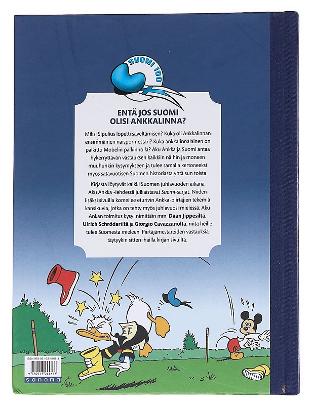 Aku Ankka ja Suomi - Korhonen, Kari - Sarjakuvat - 10105626625 - 1