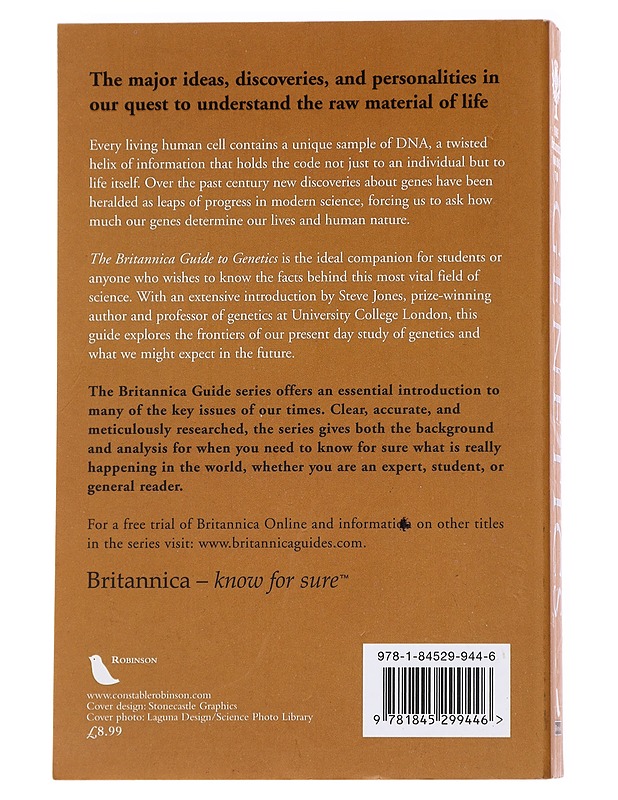 The Britannica guide to genetics - Jones, Steve - Tietokirjat ja oppaat - 10105626627 - 1