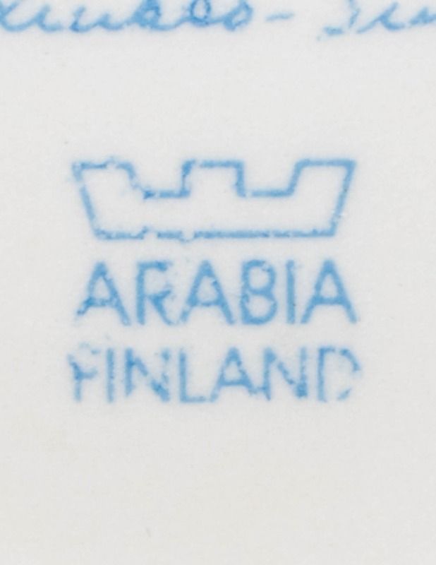 ARABIA Summer Midnight Sun seinälaatta - Designsuosikit - 10105626632 - 2