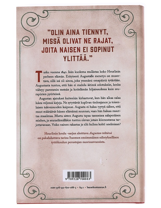 Augustan tehtävä - Thua Aalto - Romaanit ja novellit - 10105626685 - 1