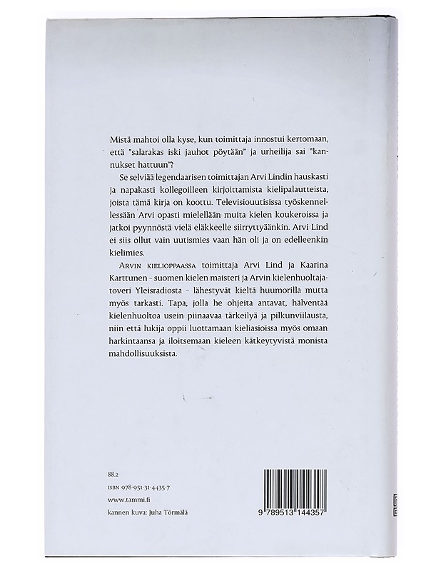 Arvin kieliopas - Lind, Arvi - Tietokirjat ja oppaat - 10105626690 - 1