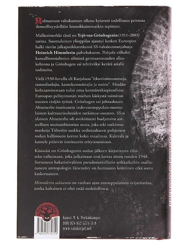 Himmlerin salaseura - Yrjö von Grönhagen - Elämäkerrat ja muistelmat - 10105626702 - 1