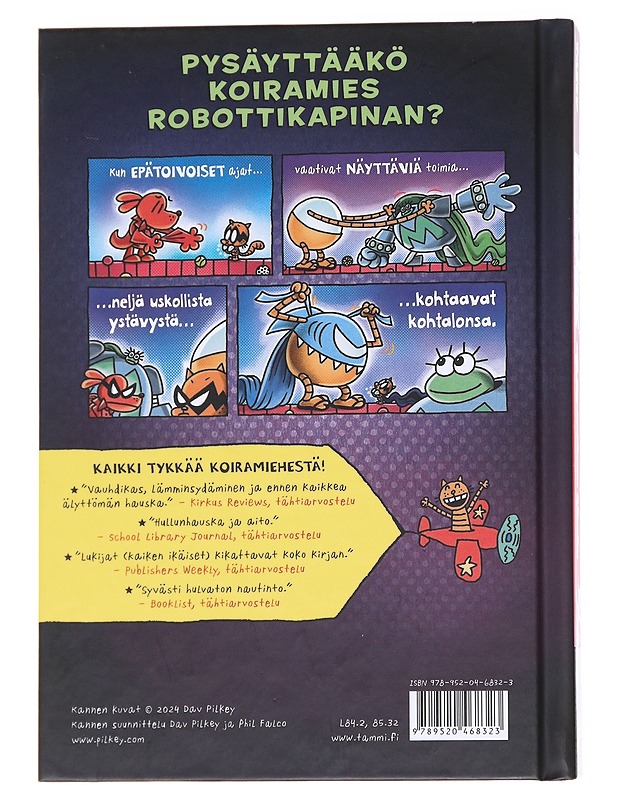 Tulipunainen Uljain - Pilkey, Dav - Lastenkirjat - 10105626704 - 1