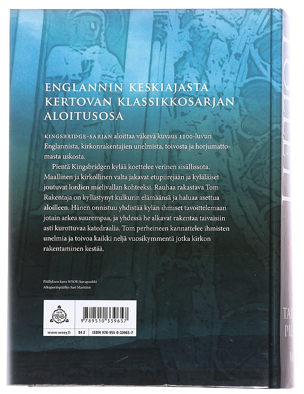 Taivaan pilarit - Follett, Ken - Romaanit ja novellit - 10105626715 - 1