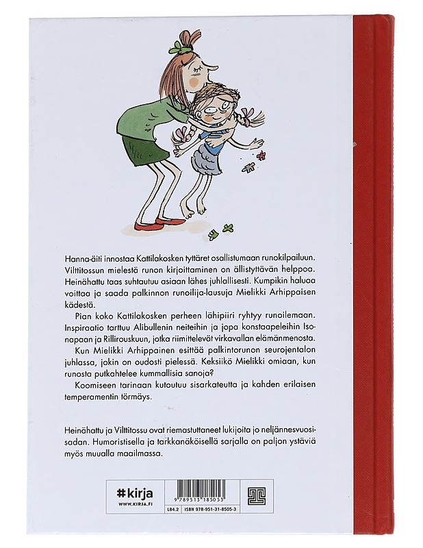 Heinähattu ja Vilttitossu runoilijoina - Nopola, Sinikka - Lastenkirjat - 10105626738 - 1