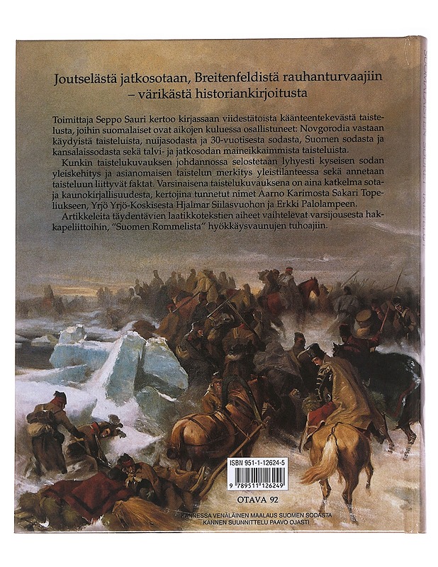 Suomalaisten suuret taistelut - Seppo Sauri - Historiakirjat - 10105626756 - 1