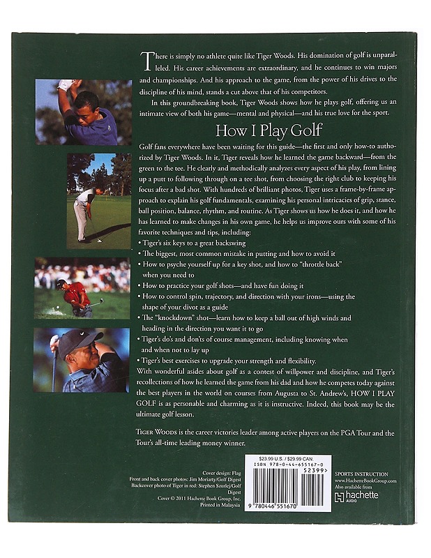 How I Play Golf - Tiger Woods   - Tietokirjat ja oppaat - 10105626770 - 1