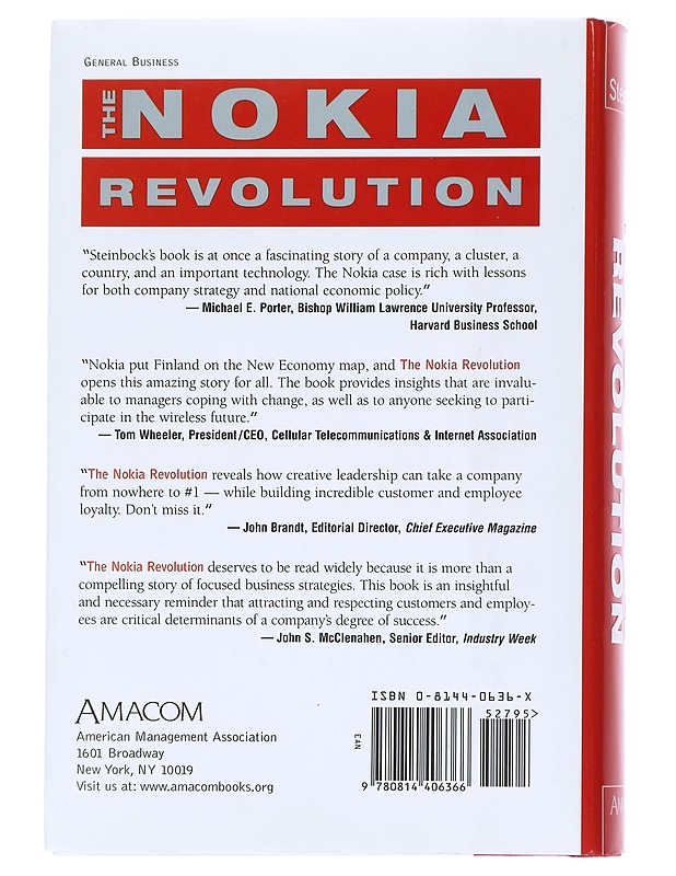 The Nokia revolution - Dan Steinbock - Historiakirjat - 10105626783 - 1