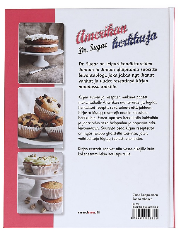 Amerikan herkkuja - Lappalainen, Jinna - Ruokakirjat - 10105626842 - 1