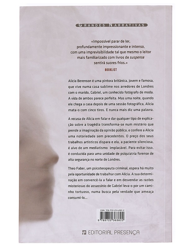 A Paciente Silenciosa - Alex Michaelides - Romaanit ja novellit - 10105626862 - 1
