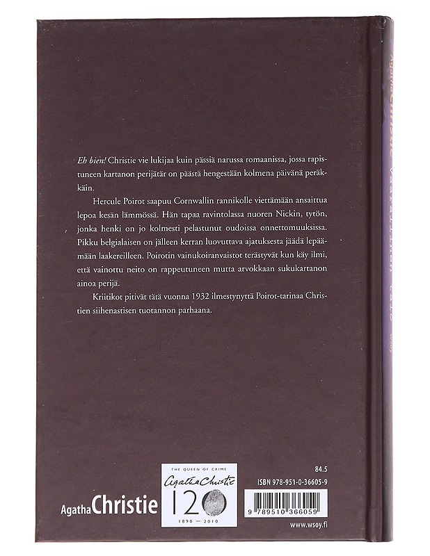 Vaarallinen talo - Christie, Agatha - Kaunokirjallisuus - 10105626855 - 1