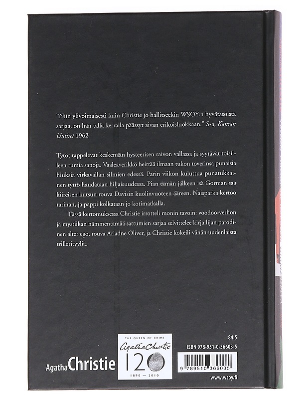 Totuus Hallavan hevosen majatalosta - Agatha Christie - Kaunokirjallisuus - 10105626857 - 1