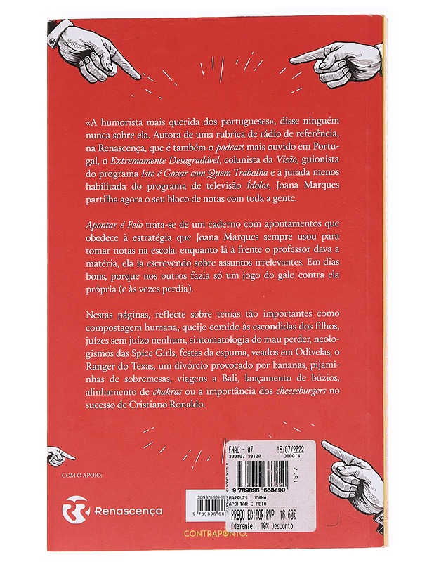 Apontar E Feio - Joanna Marques - Romaanit ja novellit - 10105626874 - 1
