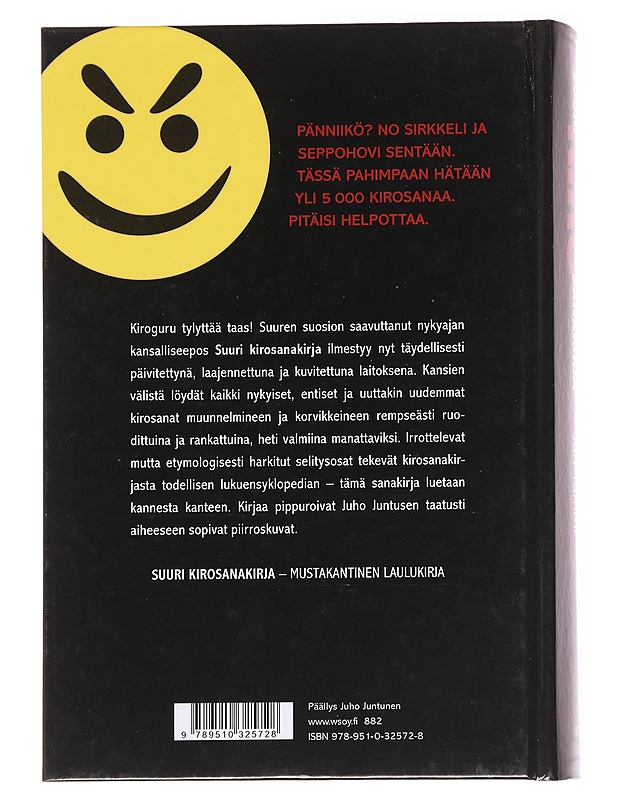 Suuri kirosanakirja - Tammi, Jari - Tietokirjat ja oppaat - 10105626887 - 1