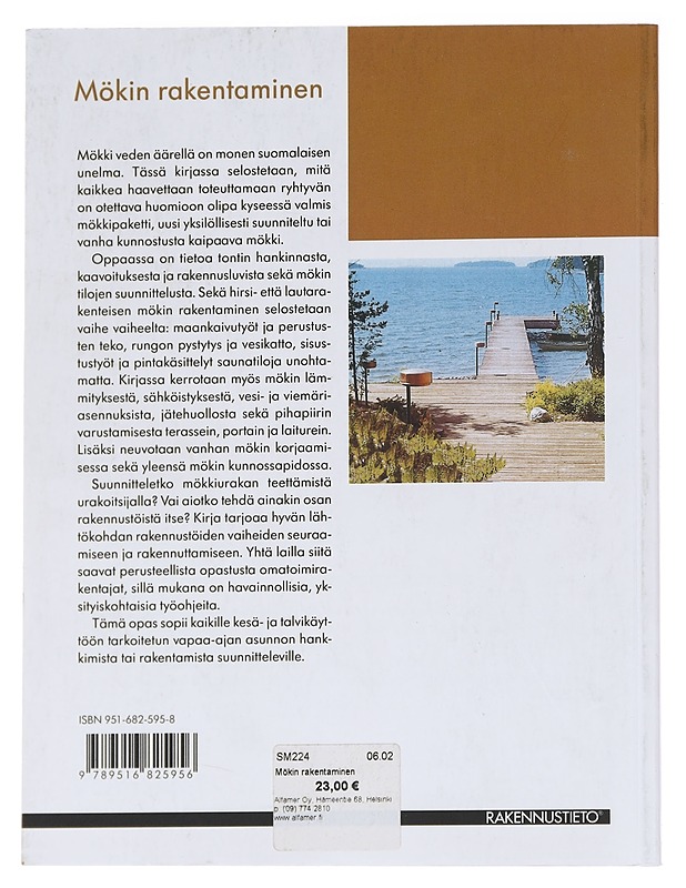 Mökin rakentaminen - Nissinen, Sampsa - Harrastekirjat - 10105626892 - 1