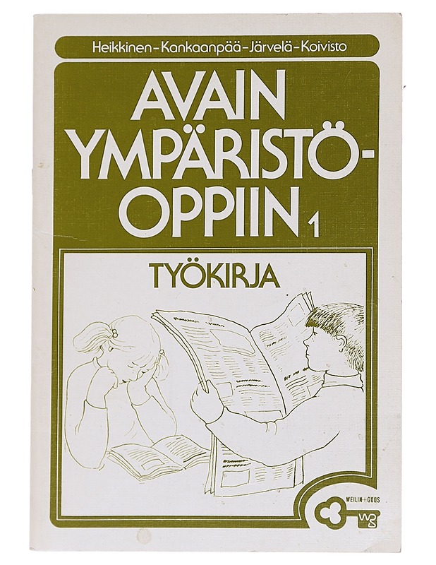 Avain ympäristöoppiin 1 työkirja - Heikkinen, Kankaanpää, Järvelä, Koivisto ja Louhi - Lastenkirjat - 10105626907 - 0