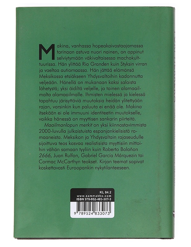 Maailmanlopun merkit - Yuri Herrera - Kaunokirjallisuus - 10105626912 - 1