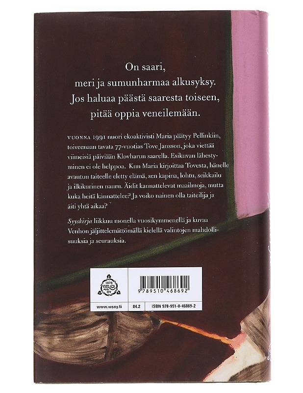 Syyskirja : romaani - Johanna Venho - Kaunokirjallisuus - 10105626915 - 1