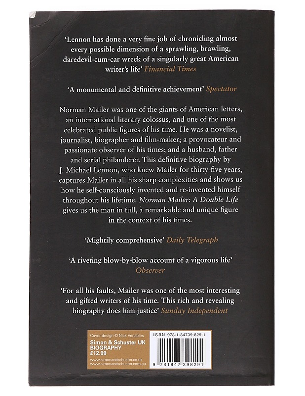 Norman Mailer : A Double Life - J Michael Lennon - Elämäkerrat ja muistelmat - 10105626918 - 1