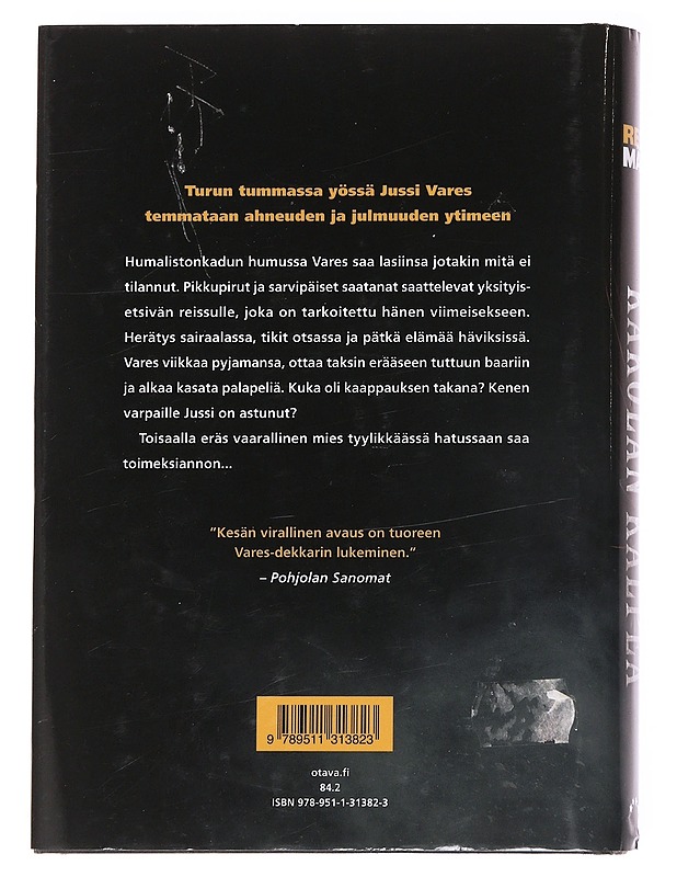 Vares: Kakolan kalpea - Reijo Mäki - Romaanit ja novellit - 10105626925 - 1