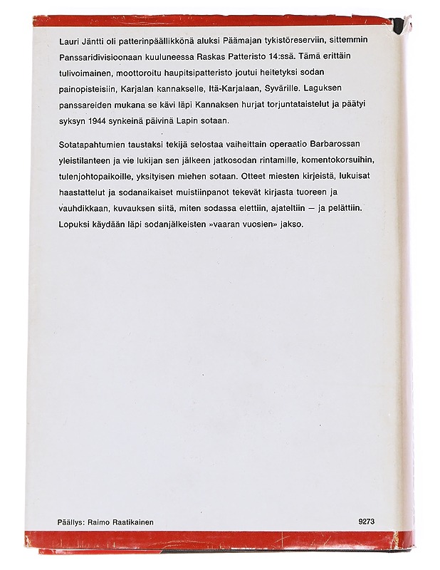 Tykinjyskeessä jatkosodassa - Lauri Jäntti - Elämäkerrat ja muistelmat - 10105626928 - 1