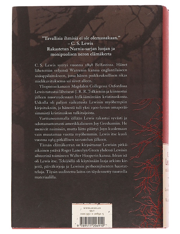 C. S. Lewis / elämäkerta - Green, Roger Lancelyn - Elämäkerrat ja muistelmat - 10105626932 - 1