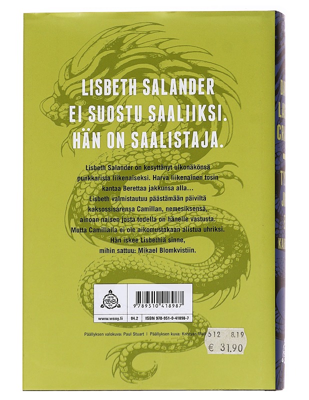Tyttö joka eli kahdesti - David Lagercrantz - Kaunokirjallisuus - 10105626959 - 1