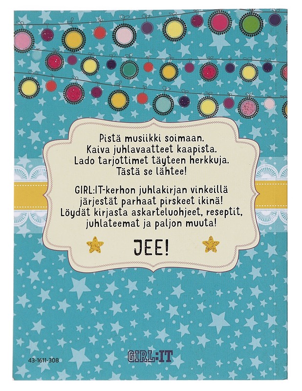 Tässä tulee hauska juhlakirja! - Jennie Shackleford - Harrastekirjat - 10105626999 - 1