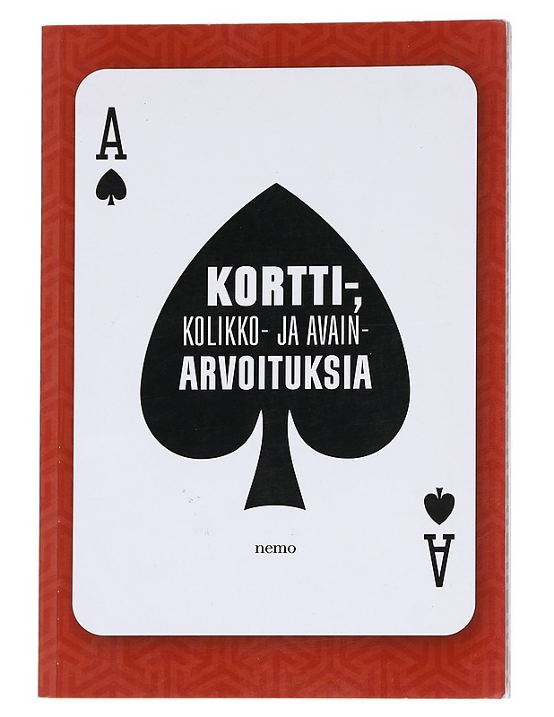 Kortti-, kolikko- ja avainarvoituksia - Aino Assmuth - Harrastekirjat - 10105627012 - 0