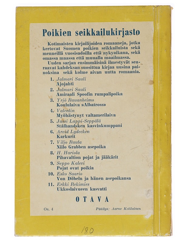 Pojat ovat poikia - Seppo Kalevi - Romaanit ja novellit - 10105627019 - 1