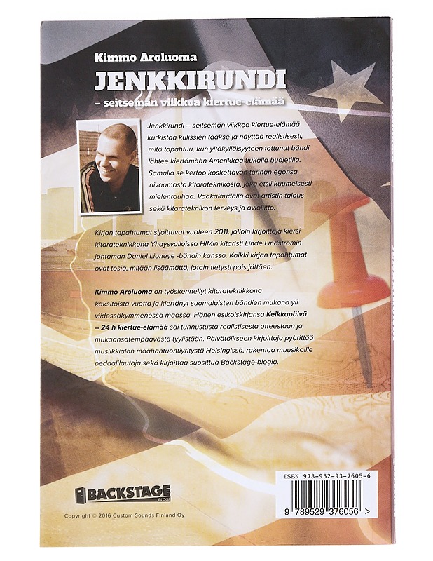 Jenkkirundi seitsemän viikkoa kiertue-elämää - Aroluoma, Kimmo - Elämäkerrat ja muistelmat - 10105627023 - 1