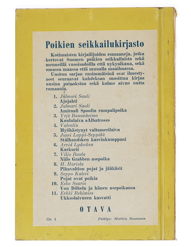 Minuuttia vailla 12 - Erkki Saarenmaa - Romaanit ja novellit - 10105627024 - 1