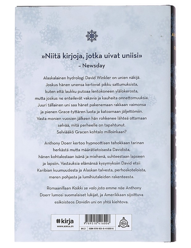 Davidin uni - Anthony Doerr - Kaunokirjallisuus - 10105627026 - 1