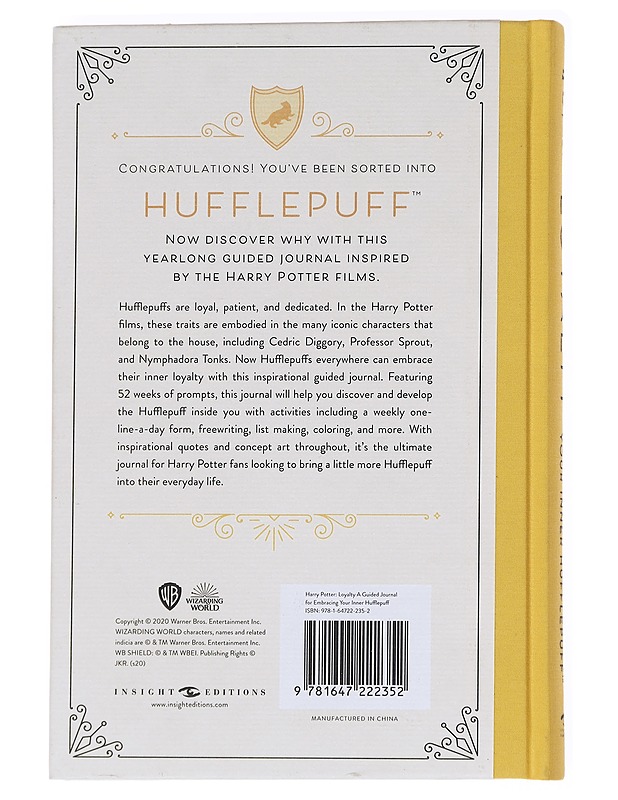 Harry Potter Loyalty - Insight Editions - Harrastekirjat - 10105627043 - 1