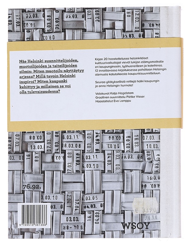 20+12 muotoilutarinaa Helsingistä - Katja Hagelstam - Tietokirjat ja oppaat - 10105627065 - 1