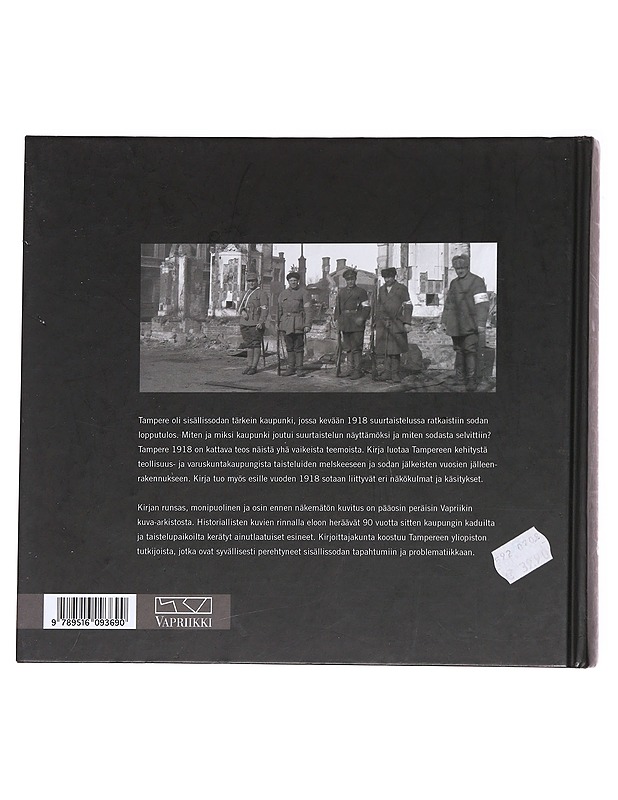 Tampere 1918 - Hoppu, Tuomas - Historiakirjat - 10105627111 - 1