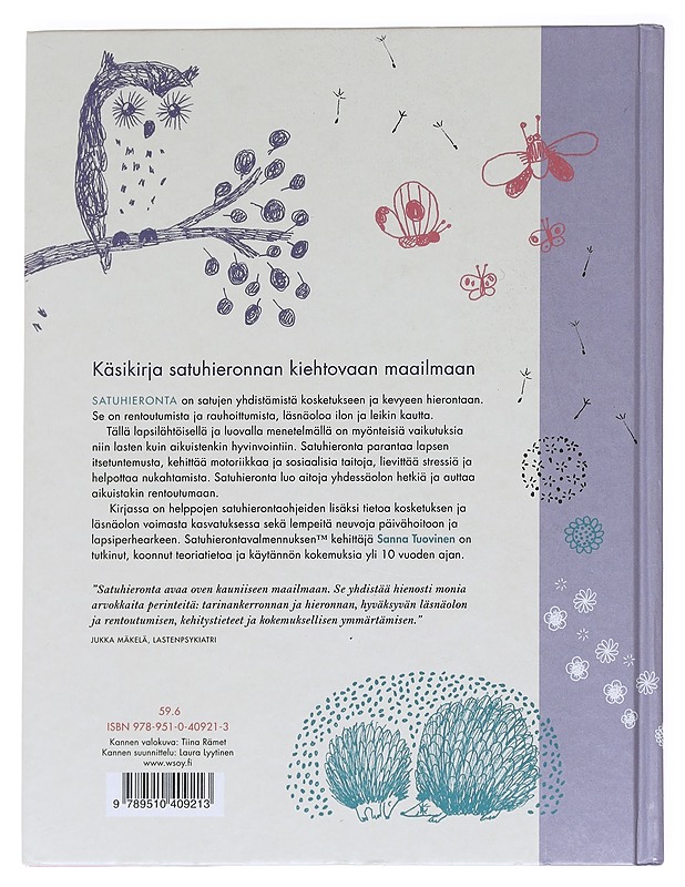 Satuhieronta - Tuovinen, Sanna - Tietokirjat ja oppaat - 10105627118 - 1