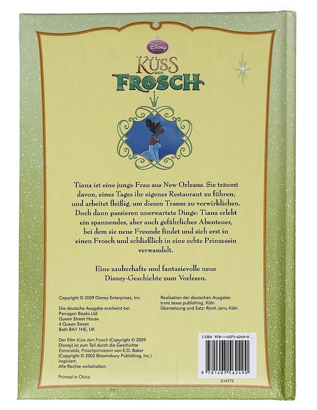 Küss den Frosch - Ronit Jariv - Lastenkirjat - 10105627141 - 1