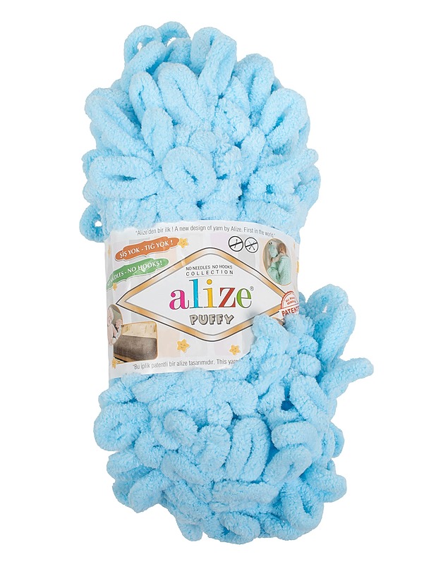 CLEVER YARN Alize Puffy vyötelanka, 100 g - Käsityö - 10105627174 - 0