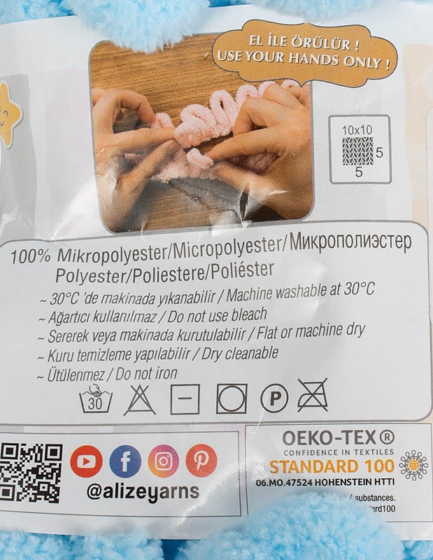 CLEVER YARN Alize Puffy vyötelanka, 100 g - Käsityö - 10105627174 - 1