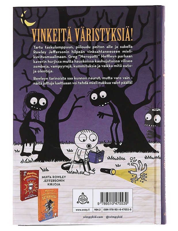 Maailman parhaan kaverin kauhujutut / Rowley Jefferson - Kinney, Jeff - Lastenkirjat - 10105627214 - 1