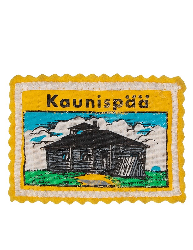 Kangasmerkki Kaunispää, 7x5 cm - Ompelu - 10105627269 - 0