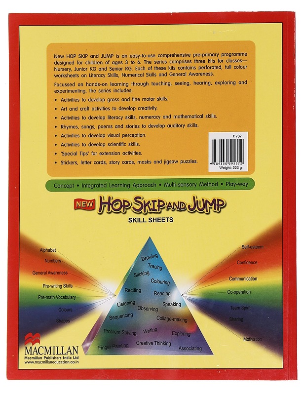 Ashira Series : Hop Skip and Jump, skill sheets - Geeta Unnithan - Lastenkirjat - 10105627281 - 1
