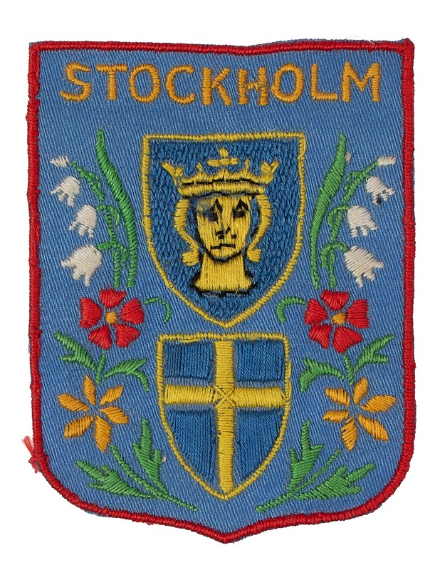 Kangasmerkki Stockholm, 5x6 cm - Ompelu - 10105627288 - 0