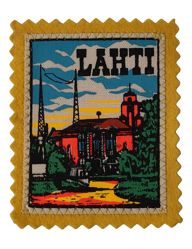 Kangasmerkki Lahti, 6x7 cm - Ompelu - 10105627313 - 0