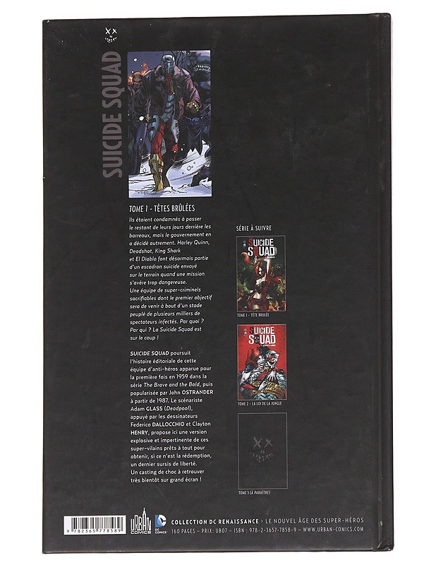 Suicide Squad 1. Tetes Brulees - Sarjakuvat - 10105627327 - 1