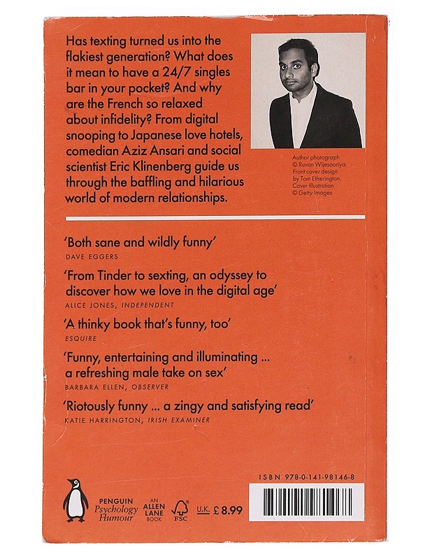 Modern romance - Ansari, Aziz - Romaanit ja novellit - 10105627335 - 1