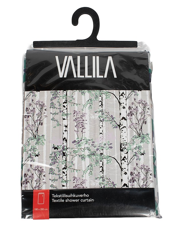 VALLILA suihkuverho, 180x200 cm - Designsuosikit - 10105627338 - 0